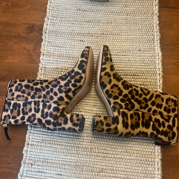 NWT J. Crew Haircalf Cheetah Ankle Boot - Picture 4 of 12